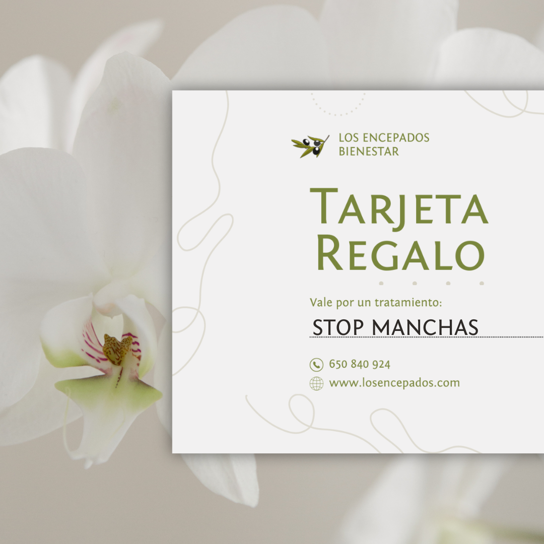 TARJETA REGALO "Stop Manchas"
