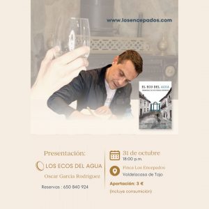Presentación de la novela “El eco del agua. Memorias de un pueblo hundido” de Óscar García Rodríguez