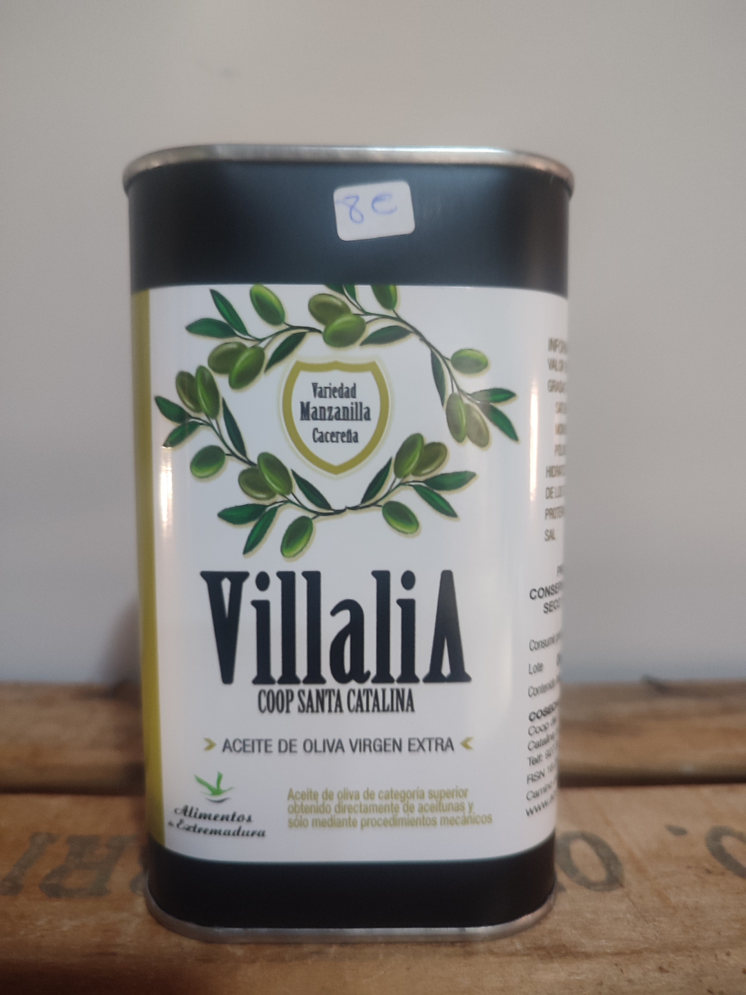 AOVE Villalia En Rama – Formato Lata 500 ml