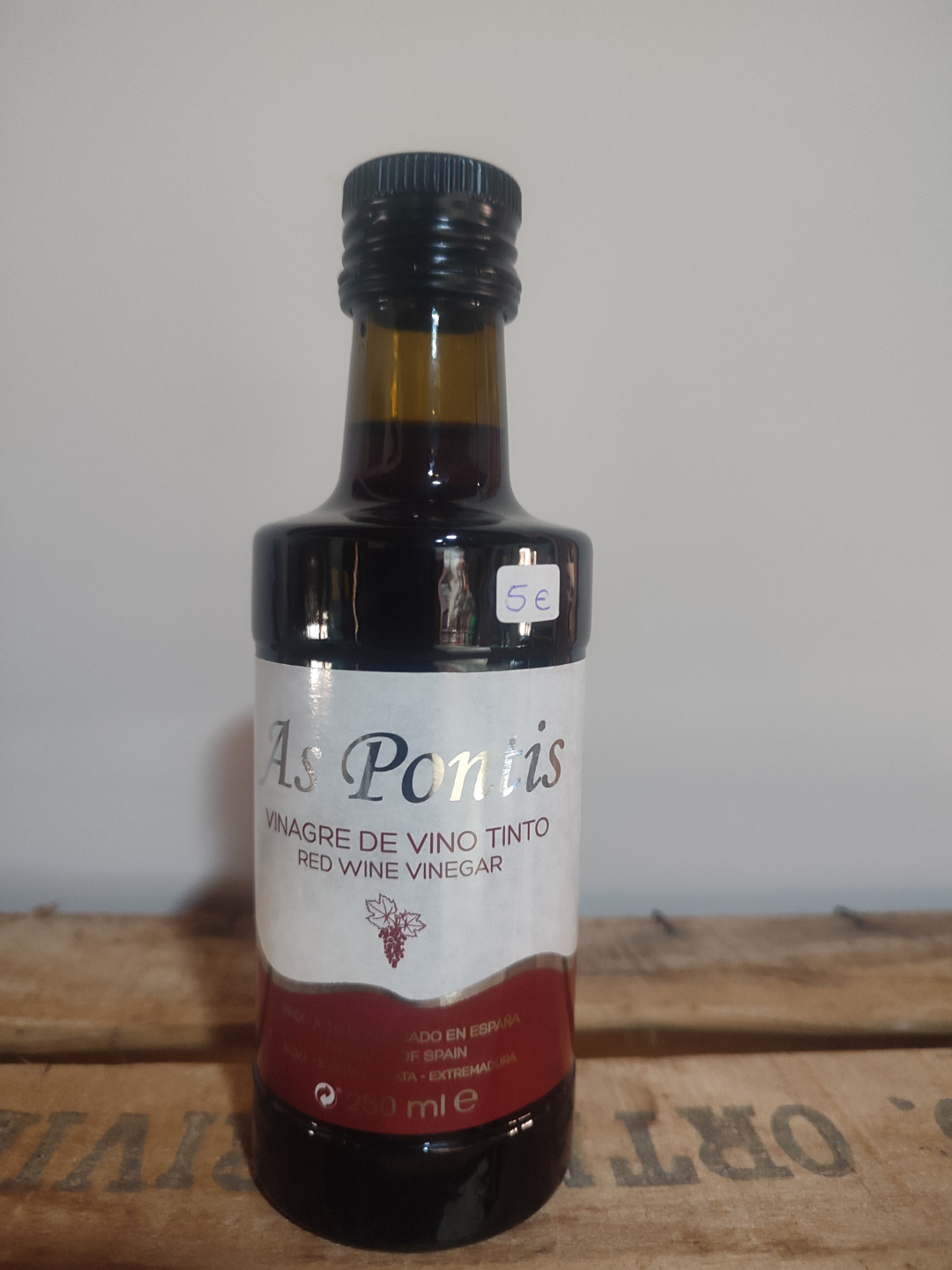 Vinagre de Vino Tinto As Pontis